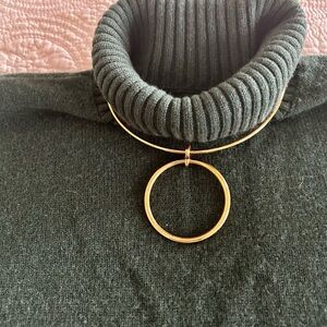 India Hicks gold Double O choker/necklace
